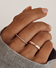 SQUARE  Ring Silber