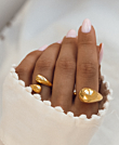 CONTOUR  Ring Gold