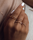 GARNET GLOSS  Ring Braun