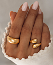 DOME  Ring Silber