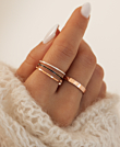 DEMI  Ringset Rosé
