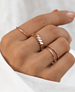 TWISTED  Ring Rosé