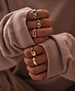 ICOSAHEDRON  Ring Silber