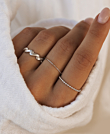 LEDA  Ring Silber