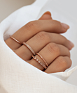 ANGULAR TOPAZ  Ring Rosé
