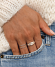 STELLA SIGNET  Ring Silber