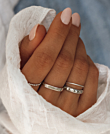 ROXY  Ring Silber